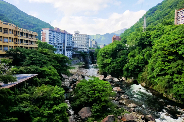 鬼怒川温泉街