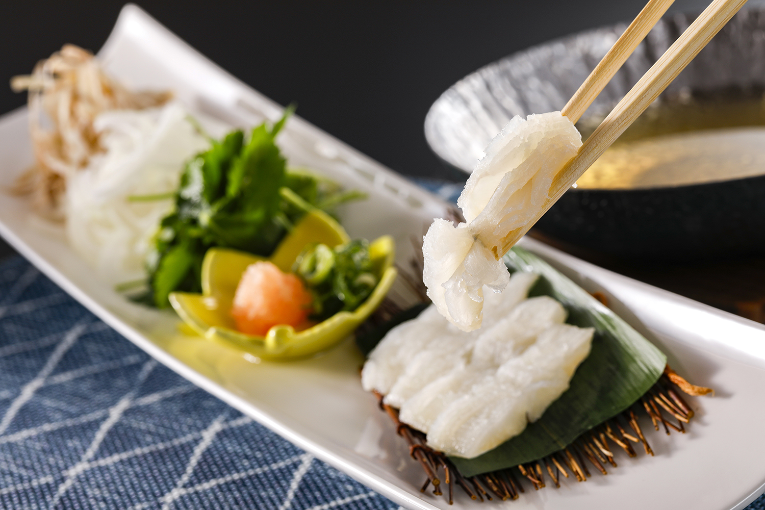 瑞宝園：淡路産 鱧鍋