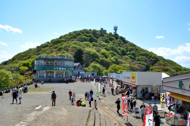 筑波山・御幸ヶ原と男体山山頂