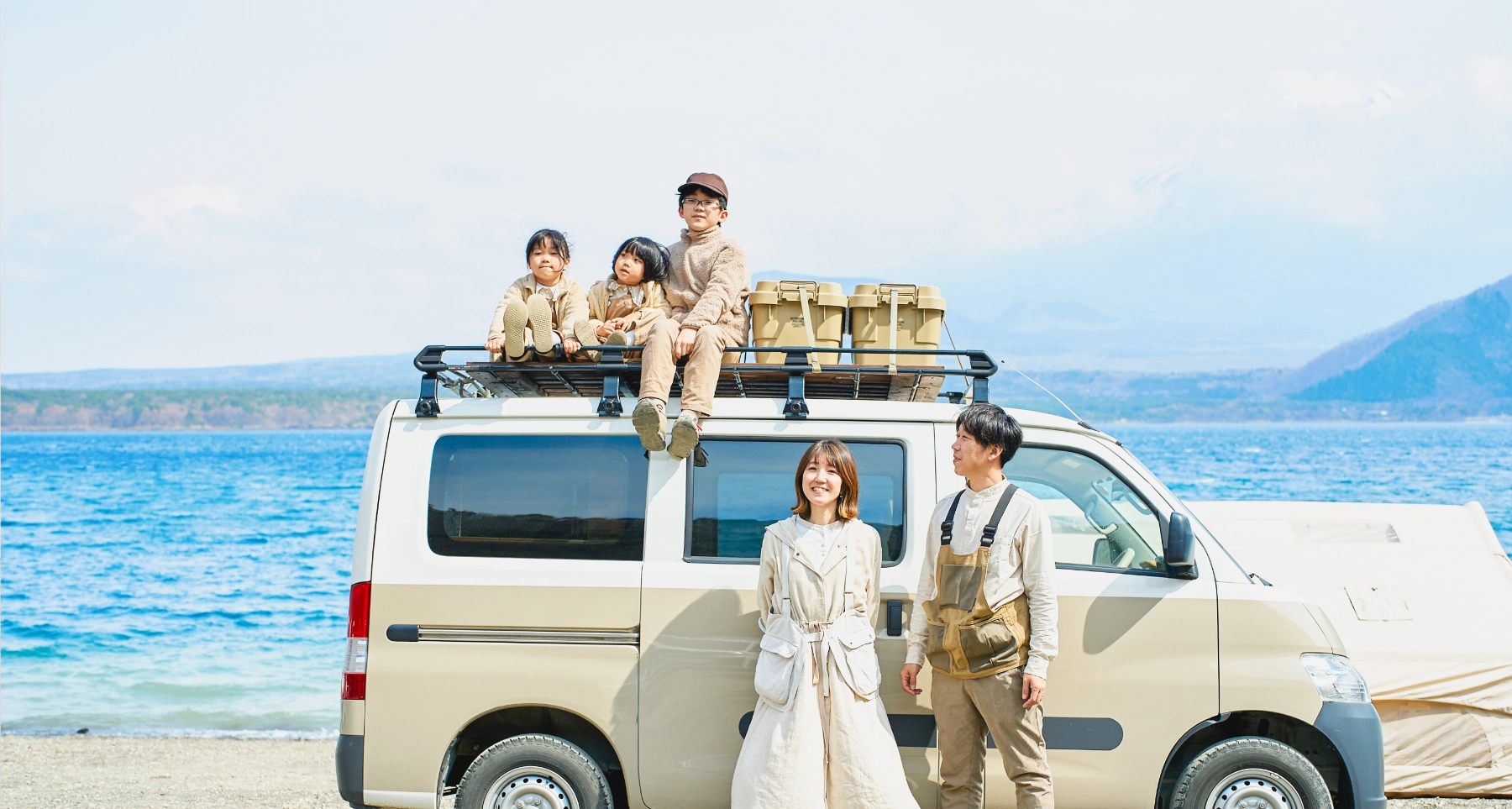 車と愛犬と楽しむ、自由な車旅へ！